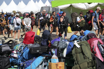 World Scout Jamboree in Buan. AP/RSS Photo